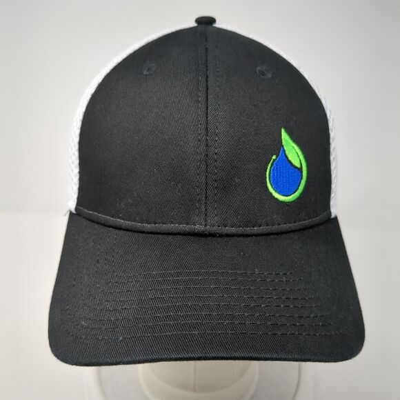 Magic Valley Irrigation & Repair Fitted Trucker Hat Black M/L Mesh Back New Era - Picture 2 of 9